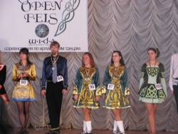 Увеличить: выступление студии на Международном чемпионате ирландского танца Open Fies 2008 (Харьков)