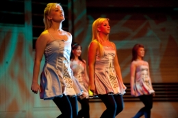 Выступления ирландского балетного шоу Flames of the dance, Москва, 2010 г.