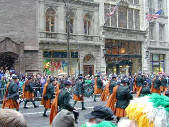 В День Святого Патрика устраиваются парады